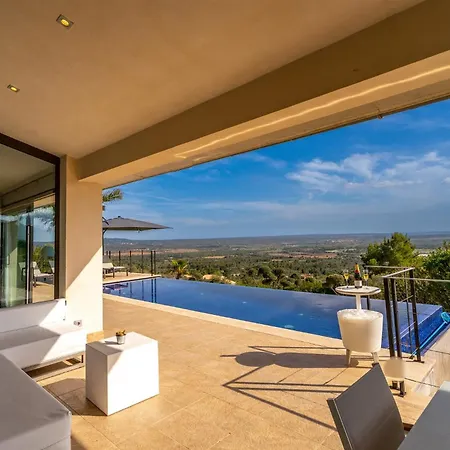 Bonita Con Vistas Espectaculares, Perfecto Familias Villa