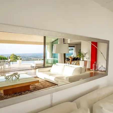 Bonita Con Vistas Espectaculares, Perfecto Familias Villa